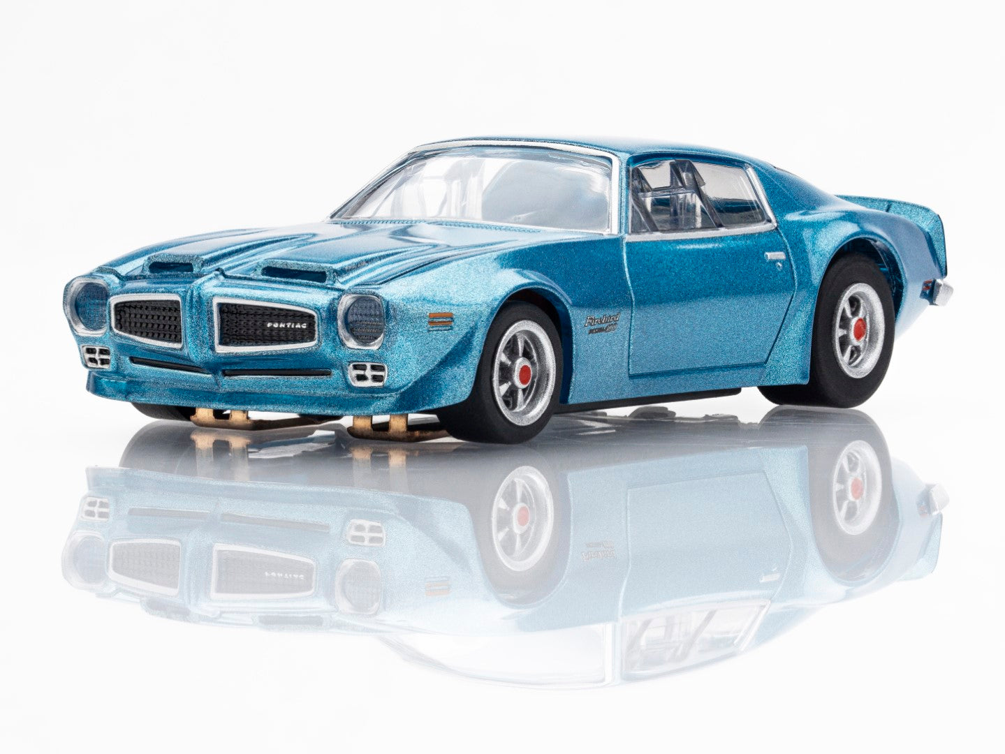 AFX Mega G+ 22123 1970 Firebird Formula 400 Atoll Blue Metallic HO Slot Car