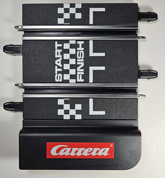 Carrera GO!!! 61666 (PRE-OWNED) 4.48 inch Connecting Section for use with Carrera GO!!! 1/43 Scale Slot Car Tracks