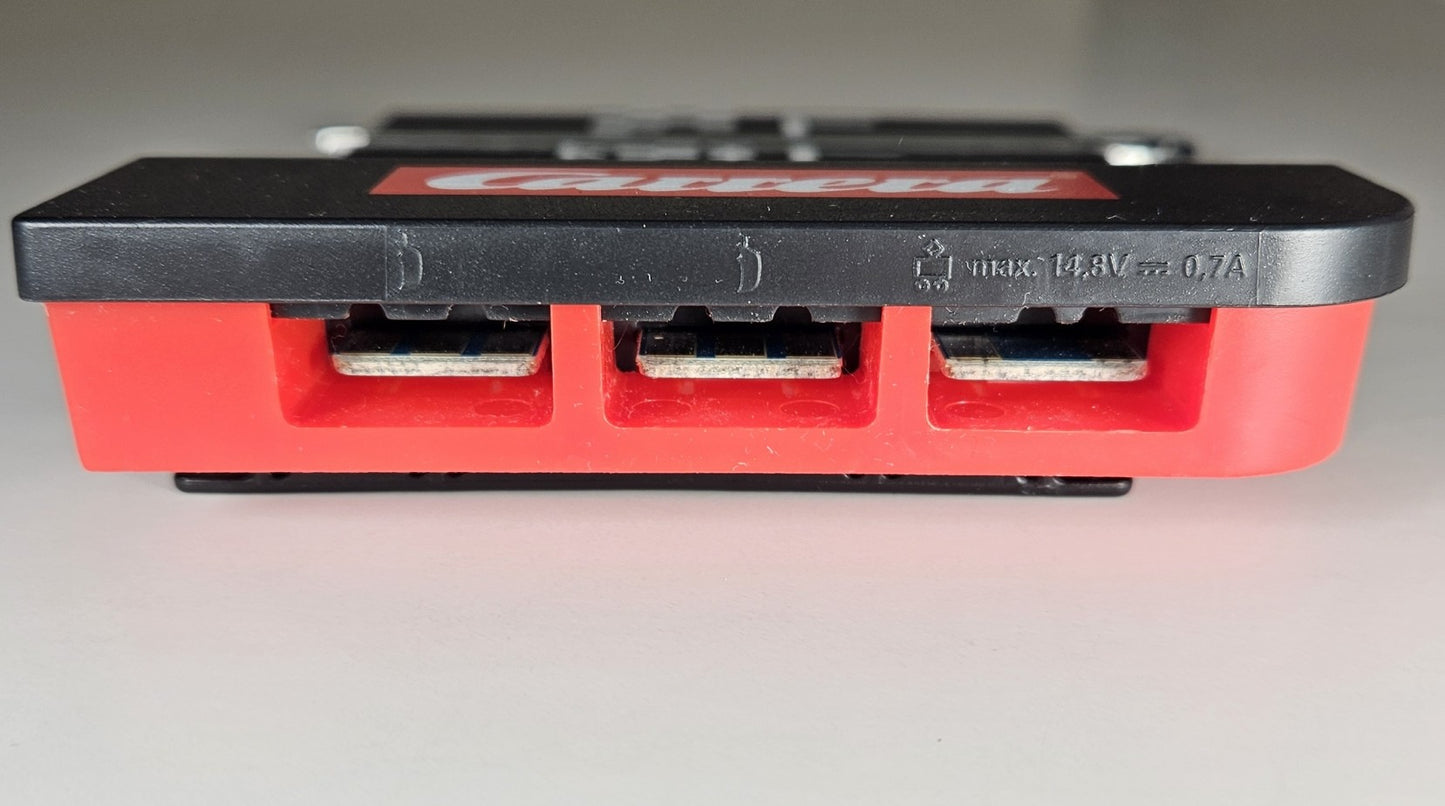 Carrera GO!!! 61666 (PRE-OWNED) 4.48 inch Connecting Section for use with Carrera GO!!! 1/43 Scale Slot Car Tracks