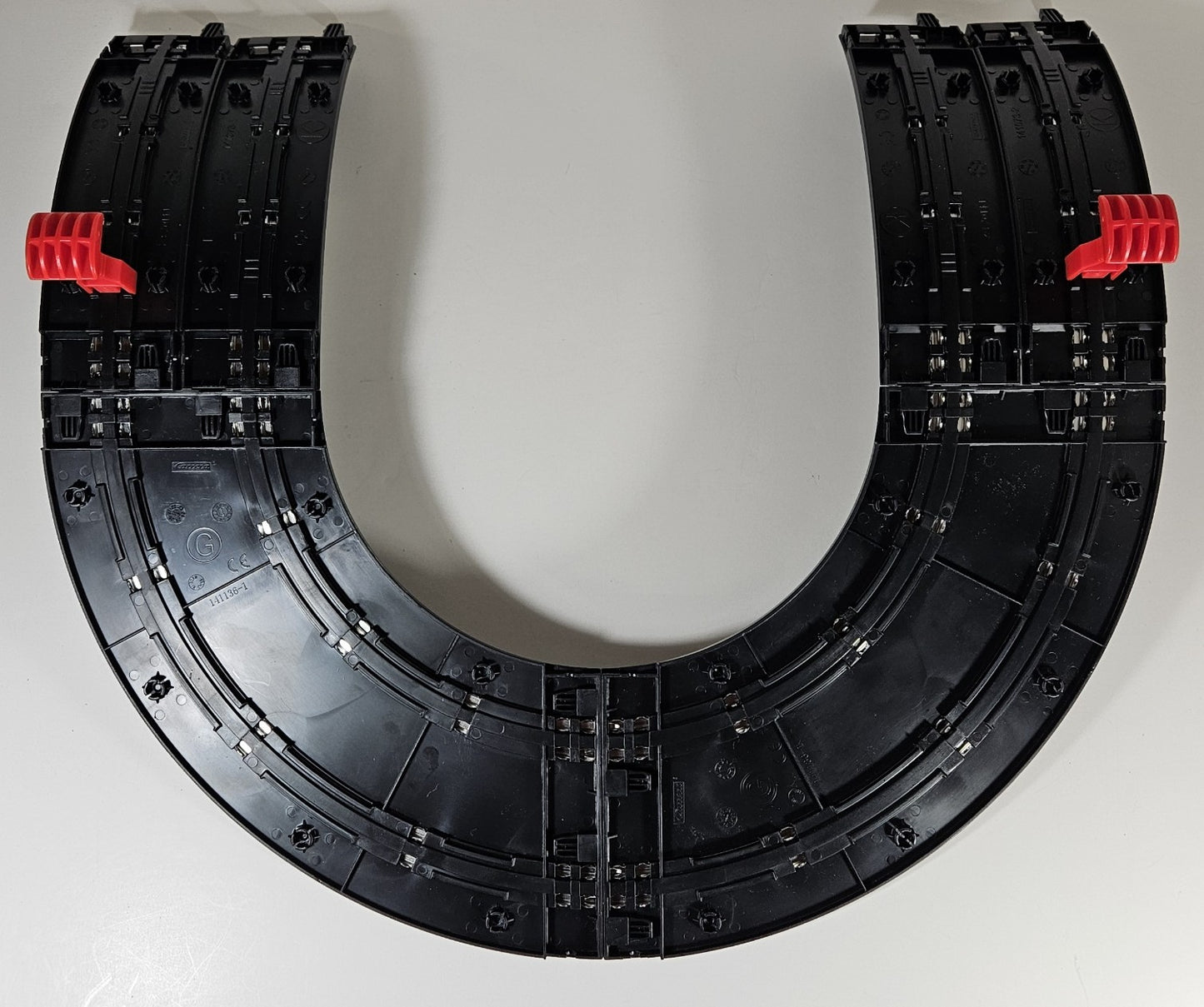 Carrera GO!!! (PRE-OWNED) Corner with incline for use with Carrera GO!!! 1/43 Scale Slot Car Tracks