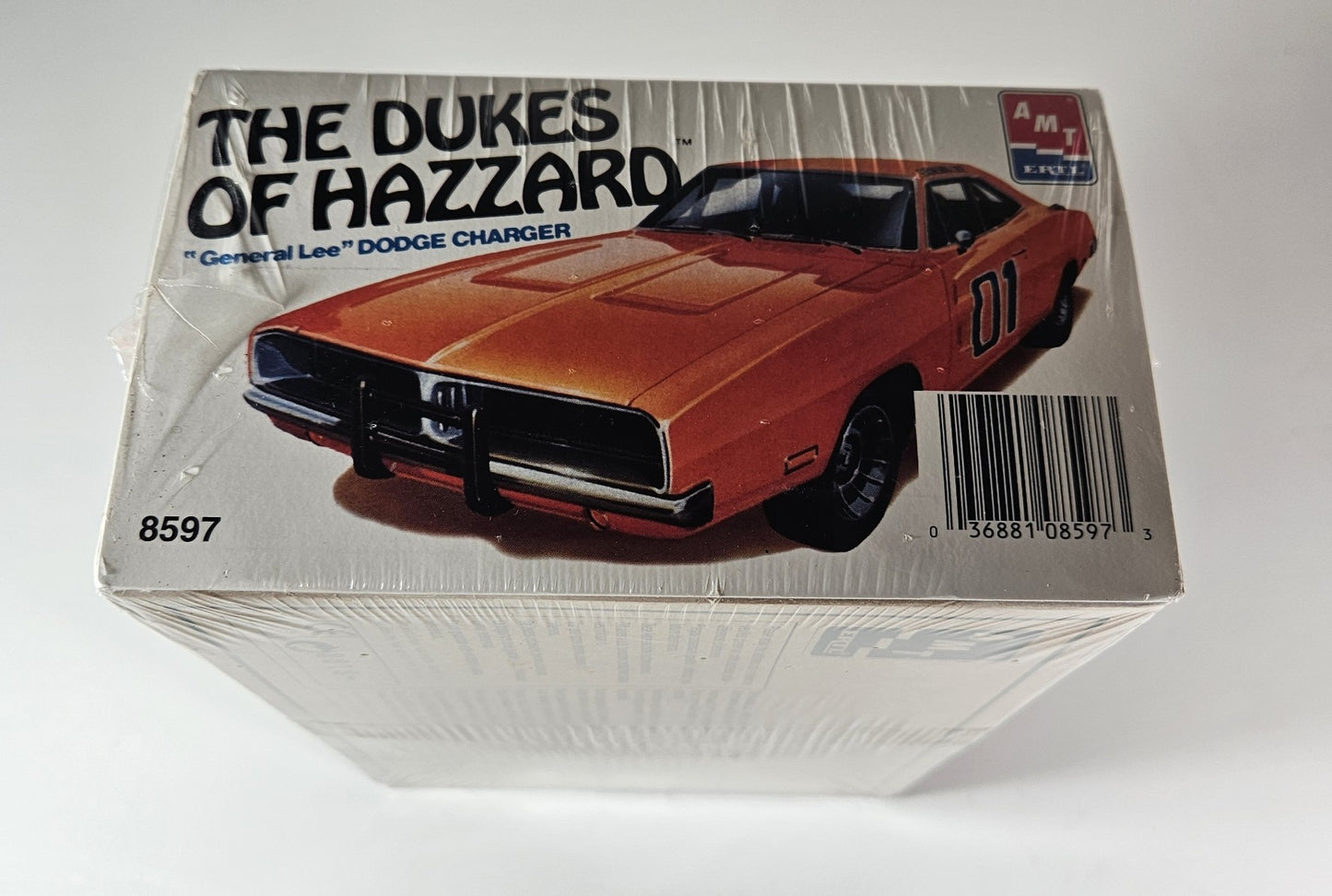 AMT Model Kit 8597 The Dukes of Hazard "General Lee' Dodge Charger 1/25 Scale