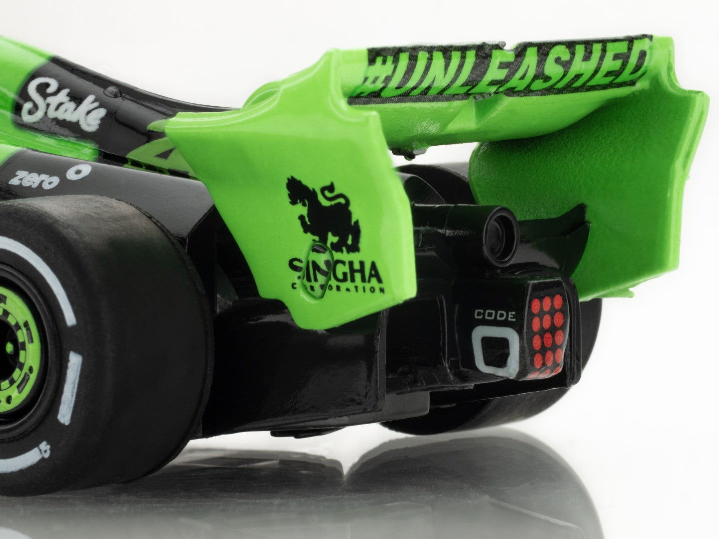 AFX Mega G+ 22092 2024 Sauber F1 C44 #24 Zhou Guanyu - HO Scale Slot Car