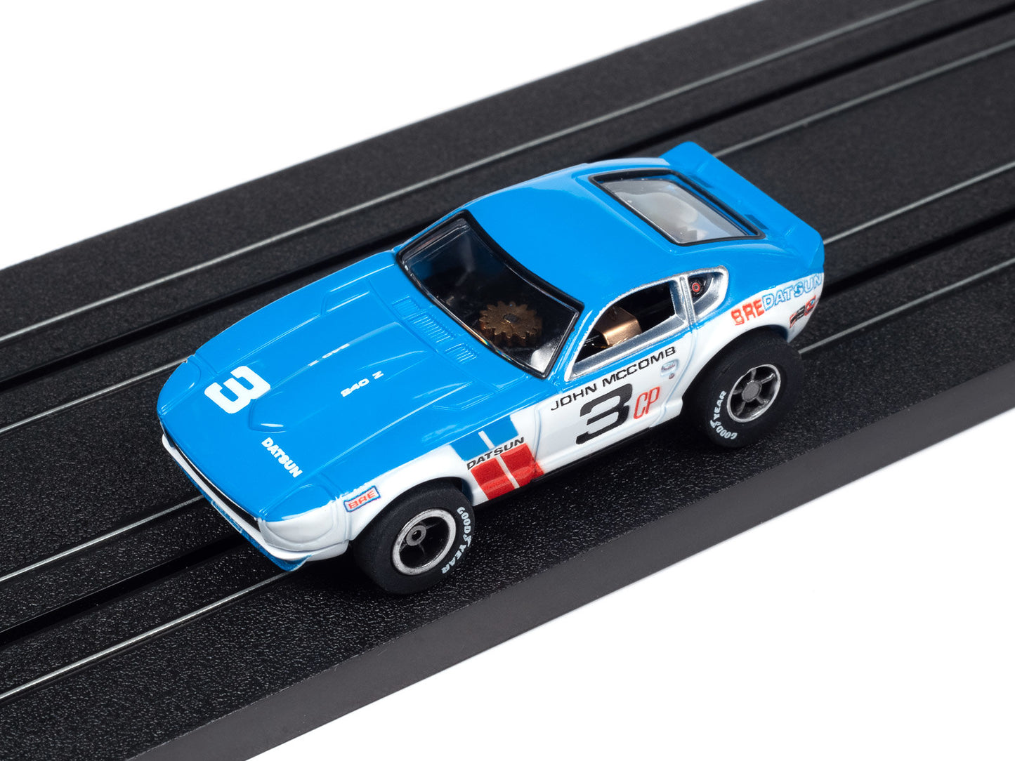 Auto World Xtraction SC404-2 BRE 1971 Datsun 240Z HO Scale Slot Car