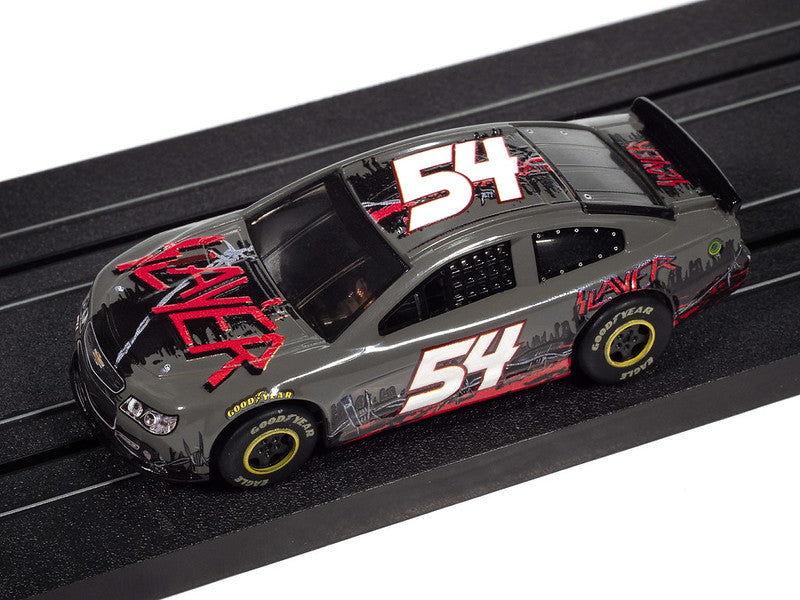 Auto World Super III SC419-3A 2015 Chevy SS Slayer (Gray) HO Scale Slot Car