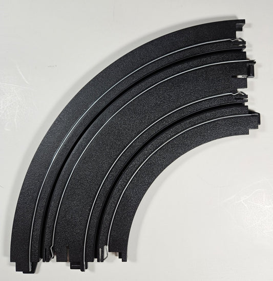 Auto World Track (Bulk Item) 6" Radius 1/4 Circle Curve Track (1 piece)