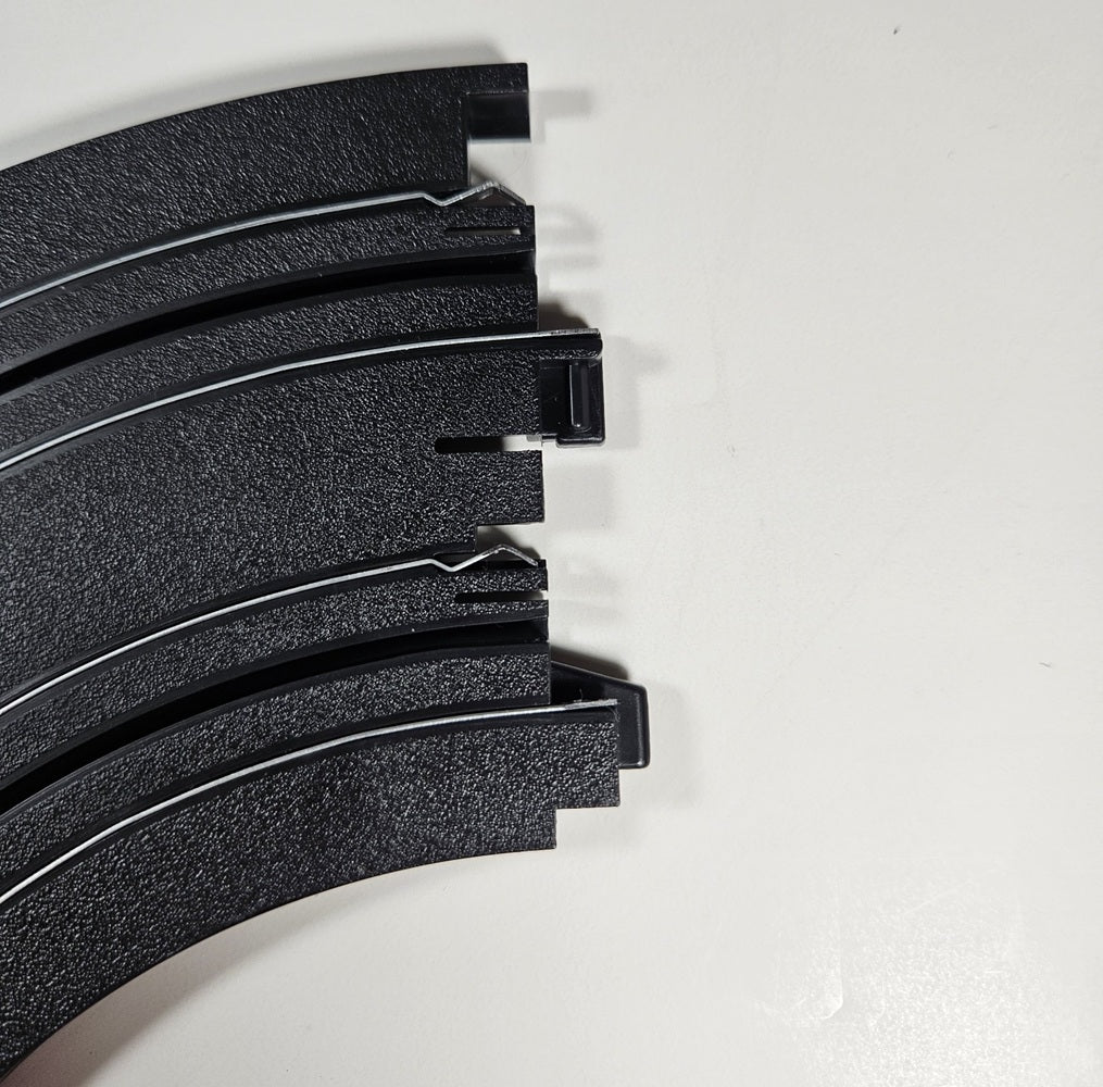 Auto World Track (Bulk Item) 6" Radius 1/4 Circle Curve Track (1 piece)