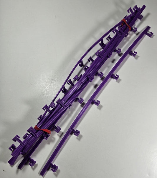 Auto World Accessories (Bulk Item) Guard Rails - Purple (8 pieces)