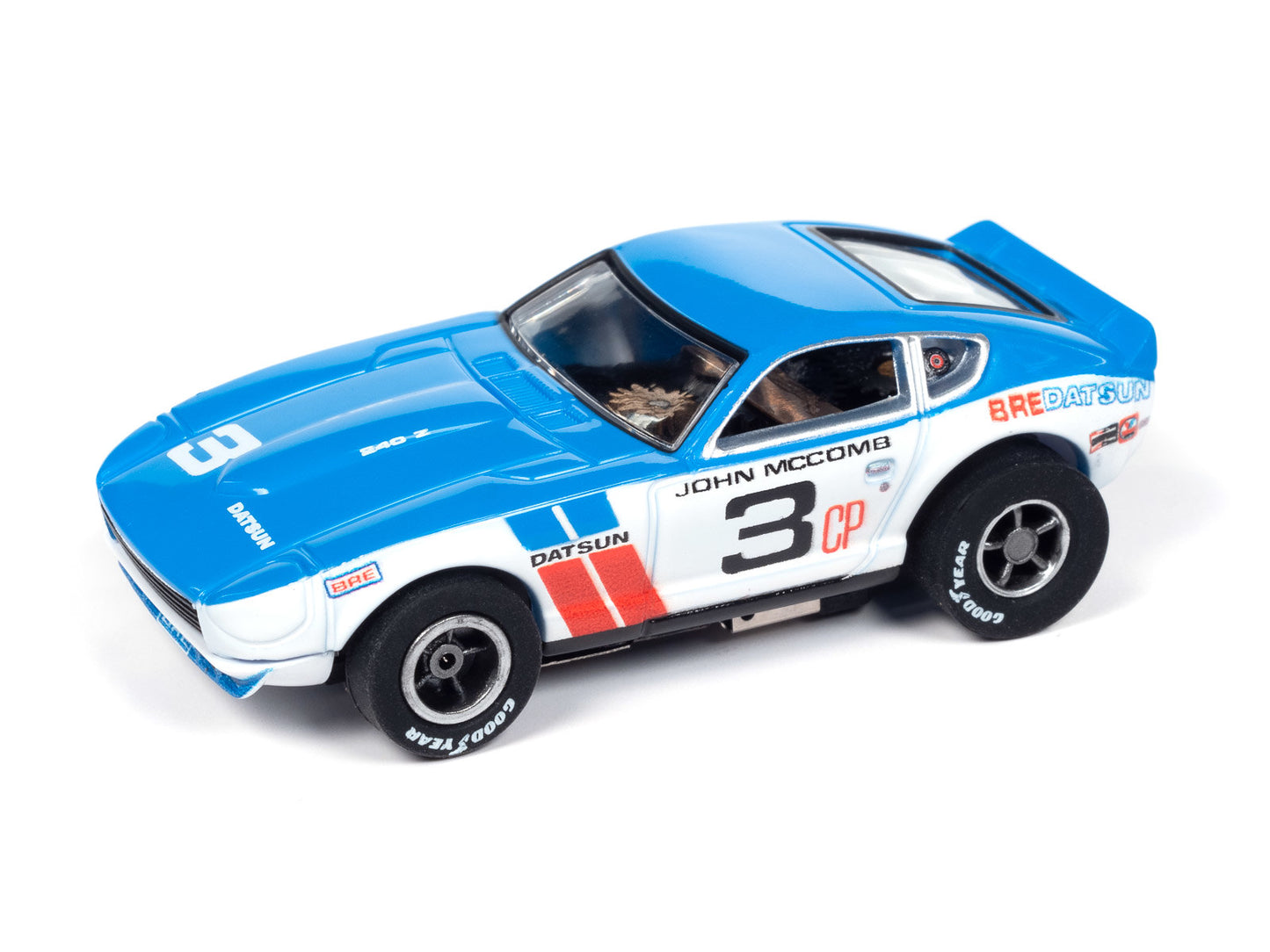 Auto World Xtraction SC404-2 BRE 1971 Datsun 240Z HO Scale Slot Car