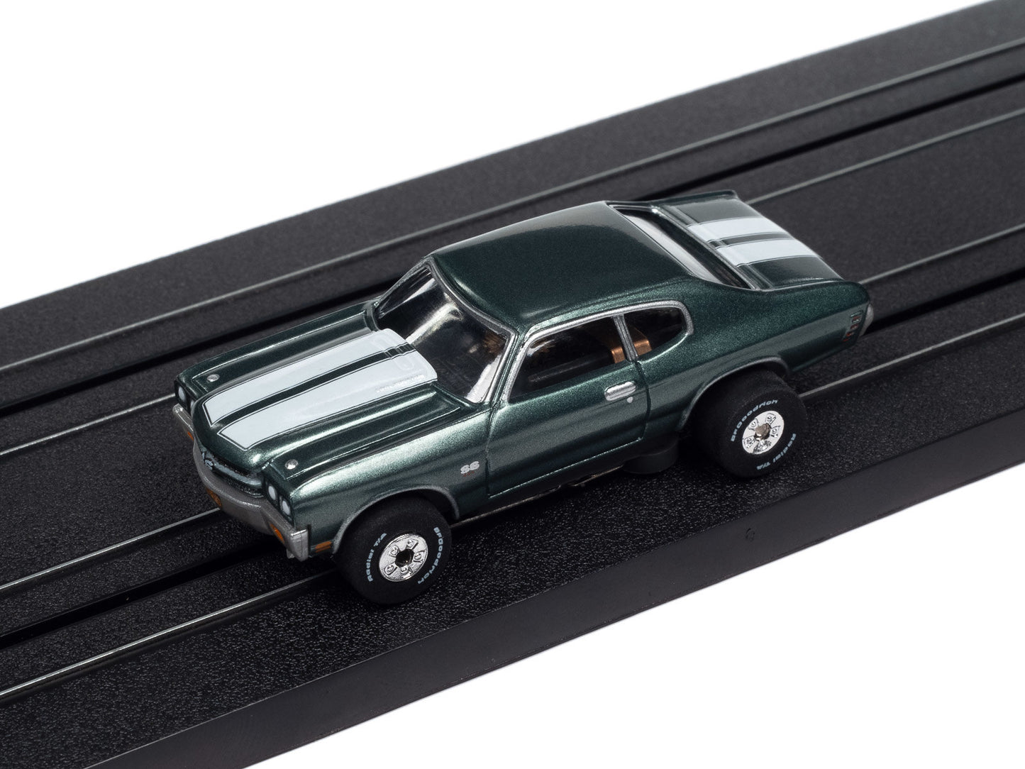 Auto World Thunderjet SC409-1 John Wick 1970 Chevy Chevelle SS HO Scale Slot Car