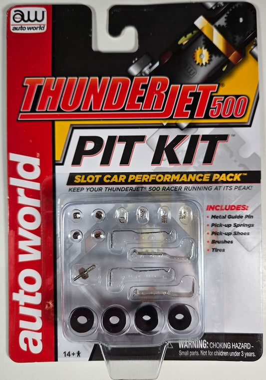 Auto World Parts Thunderjet 500 Pit Kit with Metal Guide Pin TRX118
