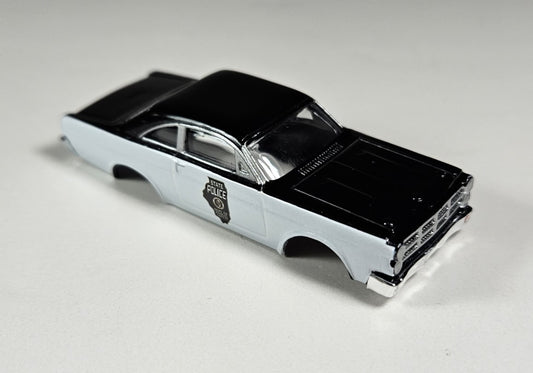 Auto World Parts Thunderjet - Slot Car Body - SC367 R34 1967 FORD FAIRLANE ILLINOIS STATE POLICE HO Scale