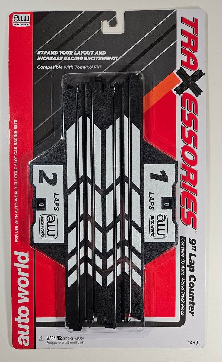 Auto World Track 00176 9" Lap Counter (1) piece