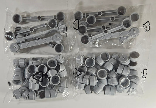 Auto World Accessories (Bulk Item) Track Supports / Pillars (Gray) (91 pieces)