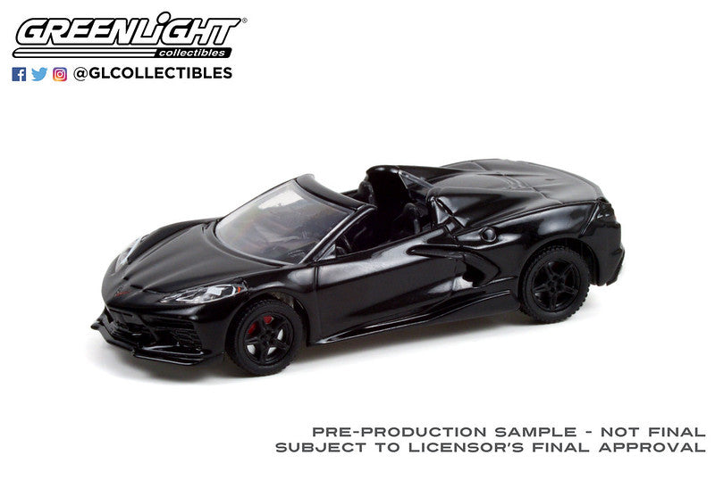 Greenlight Diecast 37240-D - 2020 Chevrolet Corvette C8 Convertible - Barrett-Jackson Series 8 (Lot #3003) - 1/64 Scale