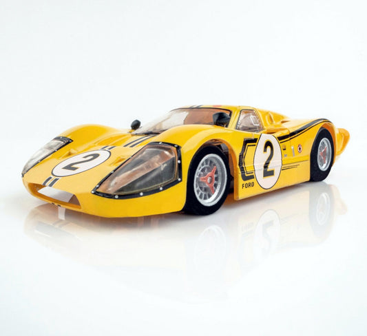 AFX Mega G+ 22014 Ford GT40 Mk IV #2 - HO Scale Slot Car