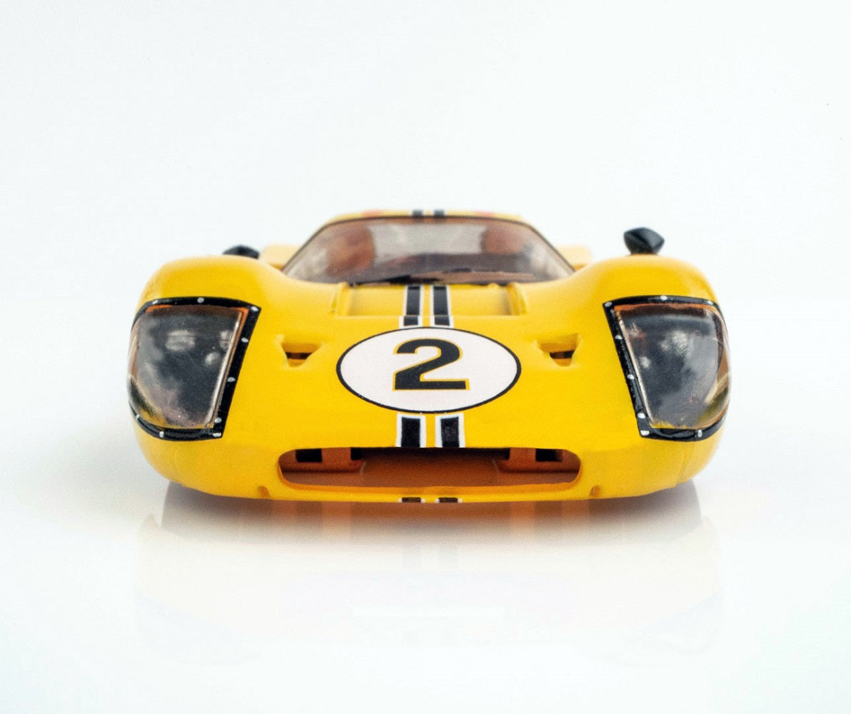 AFX Mega G+ 22014 Ford GT40 Mk IV #2 - HO Scale Slot Car