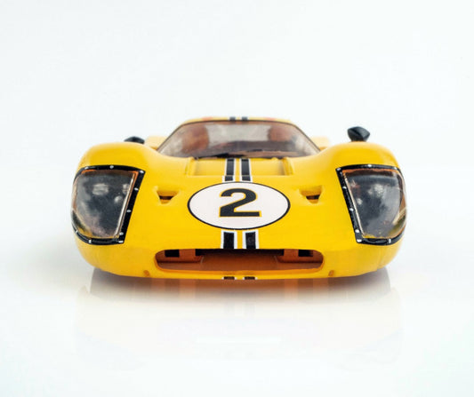 AFX Mega G+ 22014 Ford GT40 Mk IV #2 - HO Scale Slot Car