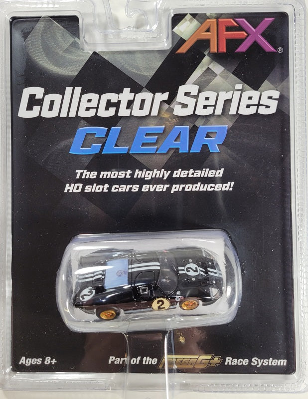 AFX Mega G+ 22031 Ford GT40 Mark IIB #2 Sebring – Nightmist Blue - HO Scale Slot Car