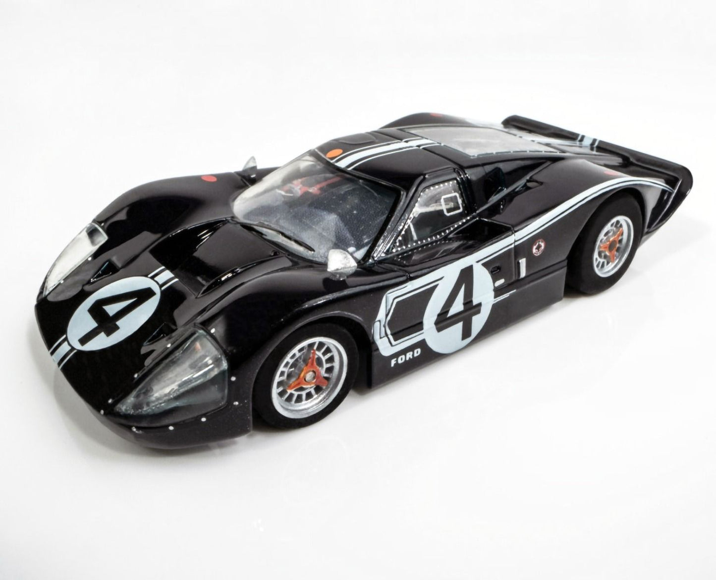 AFX Mega G+ 22048 Ford GT40 Mk IV #4 - HO Scale Slot Car