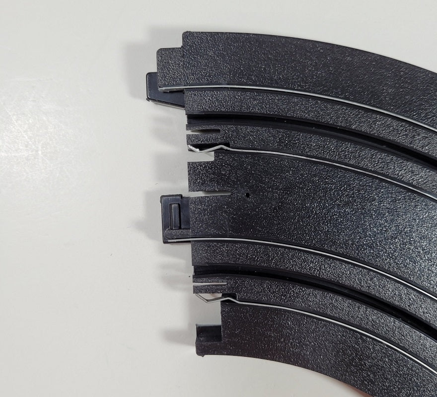 AFX Track (Bulk Item) 6" Radius 1/8 Circle Curve Track (4 pieces)