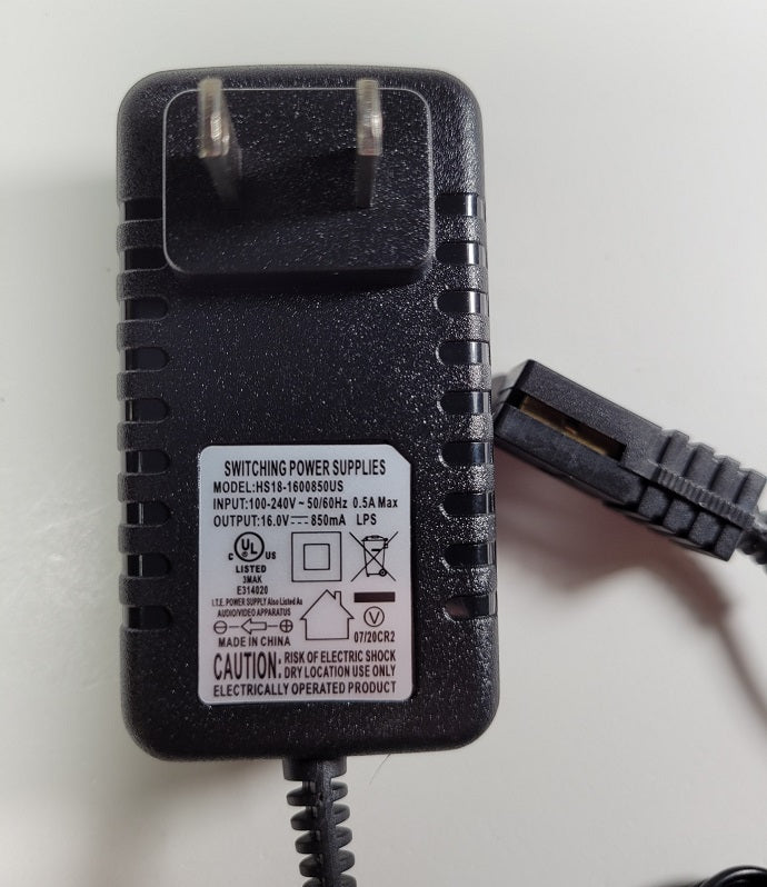Auto World Accessories (Bulk Item) Power Pack 16.0V 850mA (1 piece)