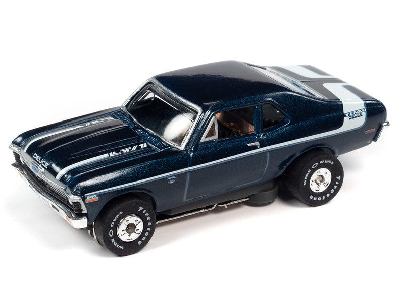 Auto World Race Set Thunderjet SRS337R 14' Battle of the Dealerships HO Scale Slot Car Race Set