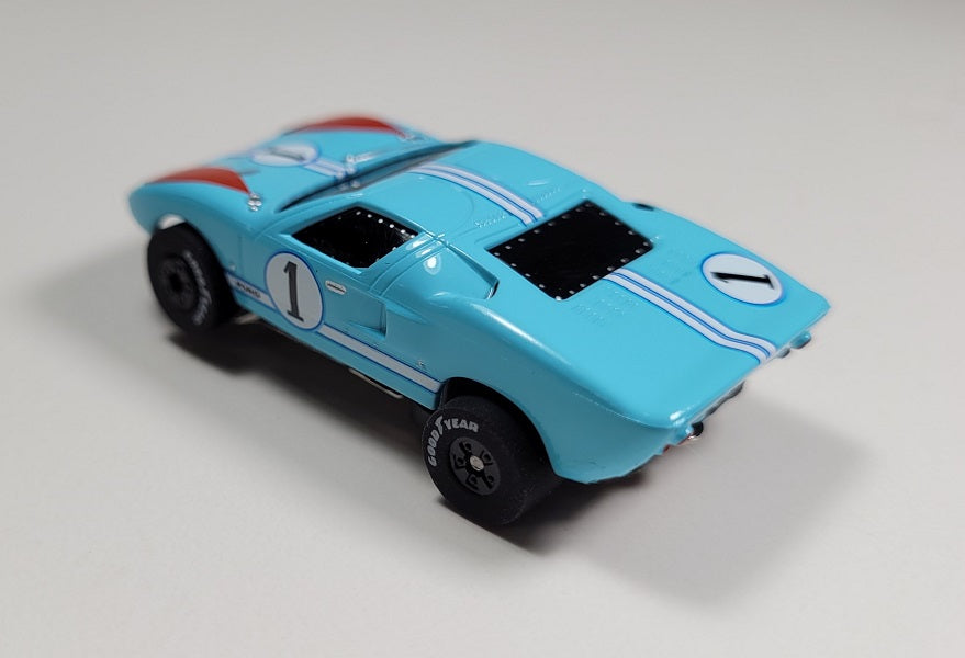 Auto World Thunderjet SRS333 24 Hours of LeMans Ford GT40 HO Scale Slot Car
