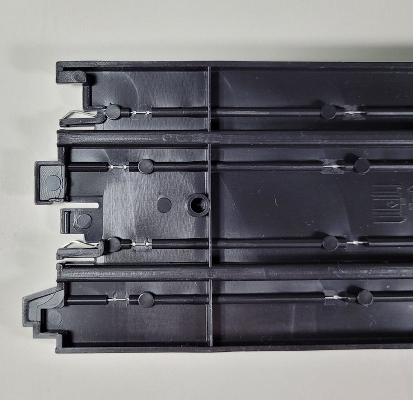 Auto World Track (Bulk Item) 15" Straight Track with Lane Markers (1 piece)