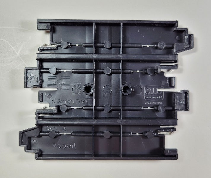 Auto World Track (Bulk Item) 3" Straight Track (1 piece)