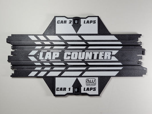 Auto World Track (Bulk Item) 9" Lap Counter Track (1 piece)