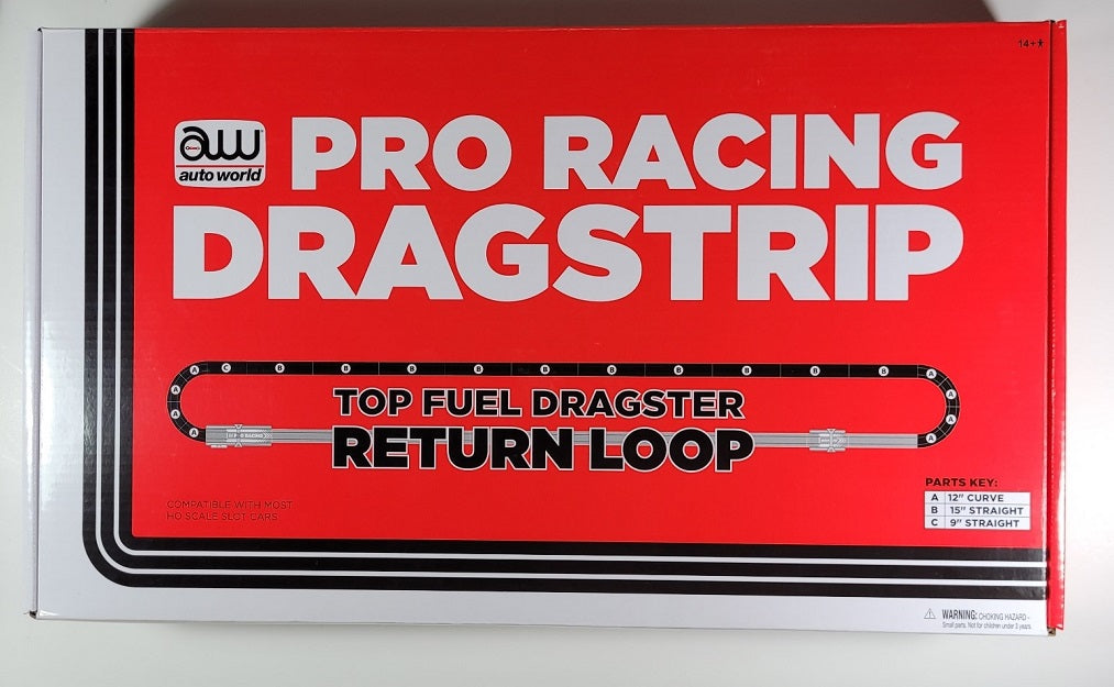 Auto World Track RS230 Pro Racing Dragstrip Return Loop kit