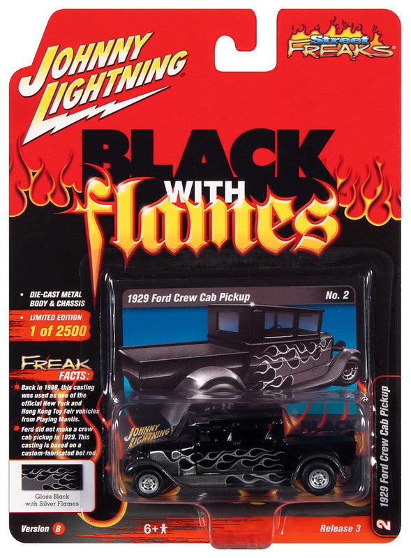 Johnny Lightning Street Freaks 2020 Release 3 Set B 1929 Ford Crew Cab Pickup 1:64 Scale Diecast