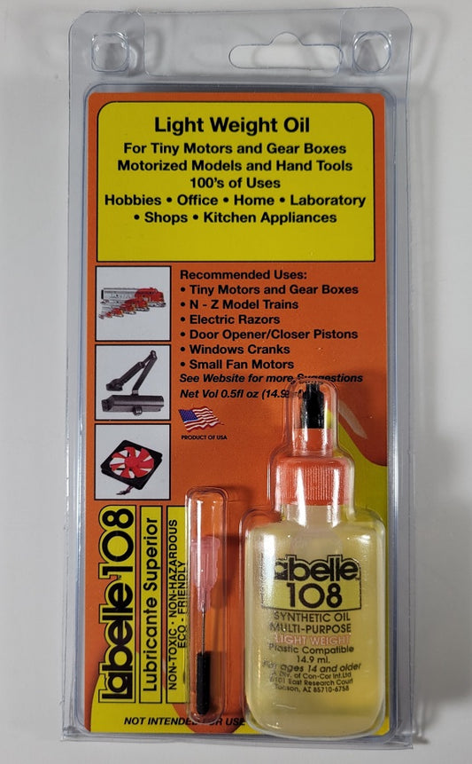 Labelle 108 Multi-Purpose Synthetic Light Weight Oil - Plastic Compatible