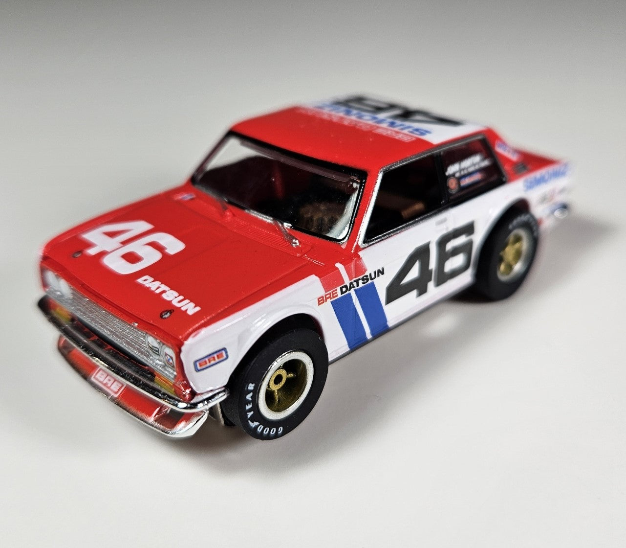 Auto World Xtraction 1972 BRE Datsun 510 HO Scale Slot Car