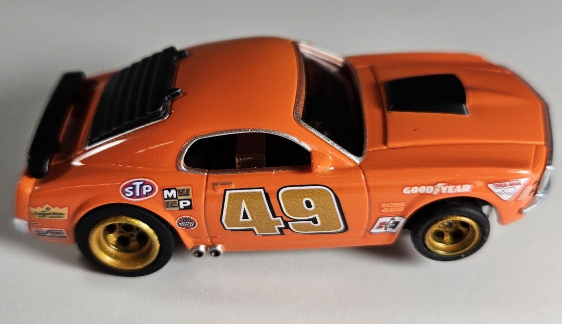 Auto World 4Gear 1970 Ford Mustang *** (Defective) *** HO Scale Slot Car