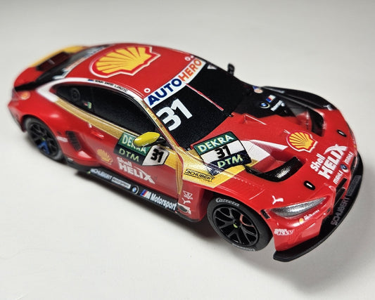 Carrera Go 64224 (PRE-OWNED) BMW M4 GT3 DTM Sheldon van der Linde No. 31 1/43 Scale Slot Car