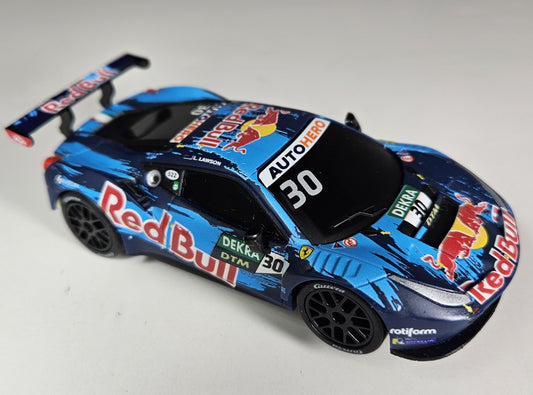 Carrera Go 64197 (PRE-OWNED) Ferrari 488 GT3 Red Bull AF Corse No.30" 1/43 Scale Slot Car