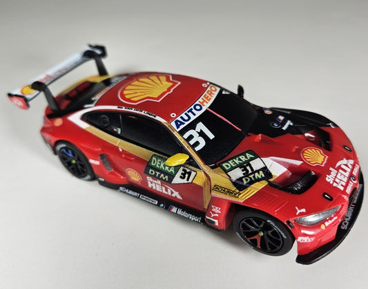 Carrera Go 64224 (PRE-OWNED) BMW M4 GT3 DTM Sheldon van der Linde No. 31 1/43 Scale Slot Car