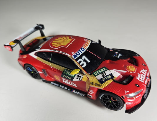 Carrera Go 64224 (PRE-OWNED) BMW M4 GT3 DTM Sheldon van der Linde No. 31 1/43 Scale Slot Car