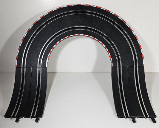 Carrera GO!!! (PRE-OWNED) Corner with incline for use with Carrera GO!!! 1/43 Scale Slot Car Tracks