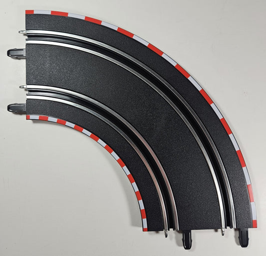 Carrera GO!!! (PRE-OWNED) 1/90 Curve (1 piece) for use with Carrera GO!!! 1/43 Scale Slot Car Tracks