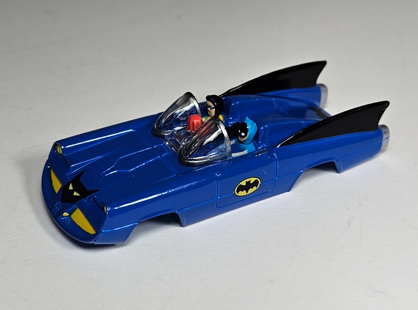 Auto World Parts Thunderjet Slot Car Body SC395-2 1968 Classic Comic Book Batmobile (Blue)