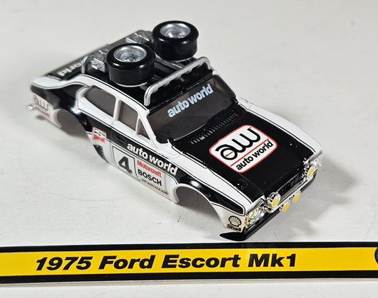 Auto World Parts Xtraction Slot Car Body SC403-1 1975 Ford Escort Mk1 #4