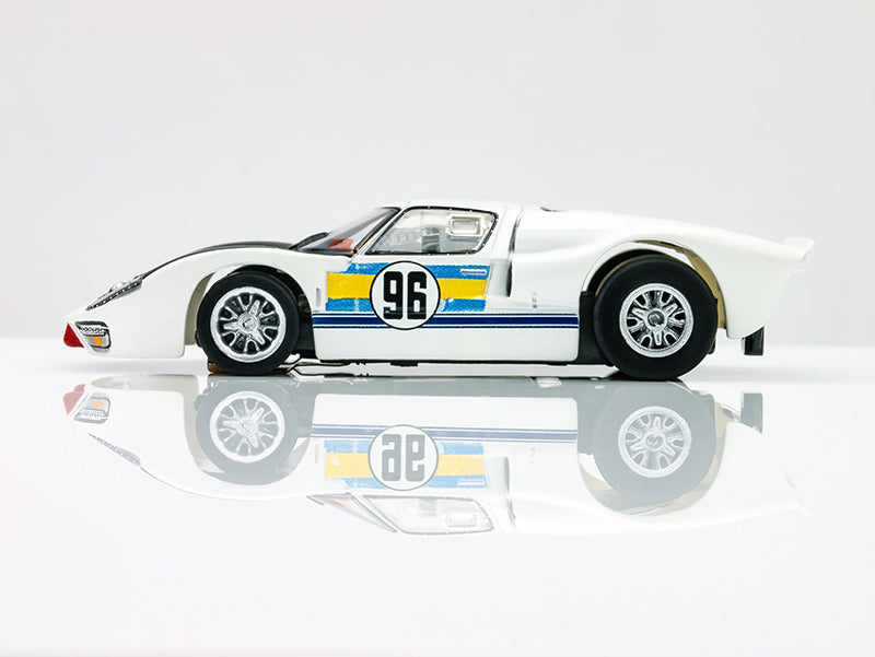 AFX Mega G+ 22057 Ford GT40 MKII #96 Daytona HO Scale Slot Car