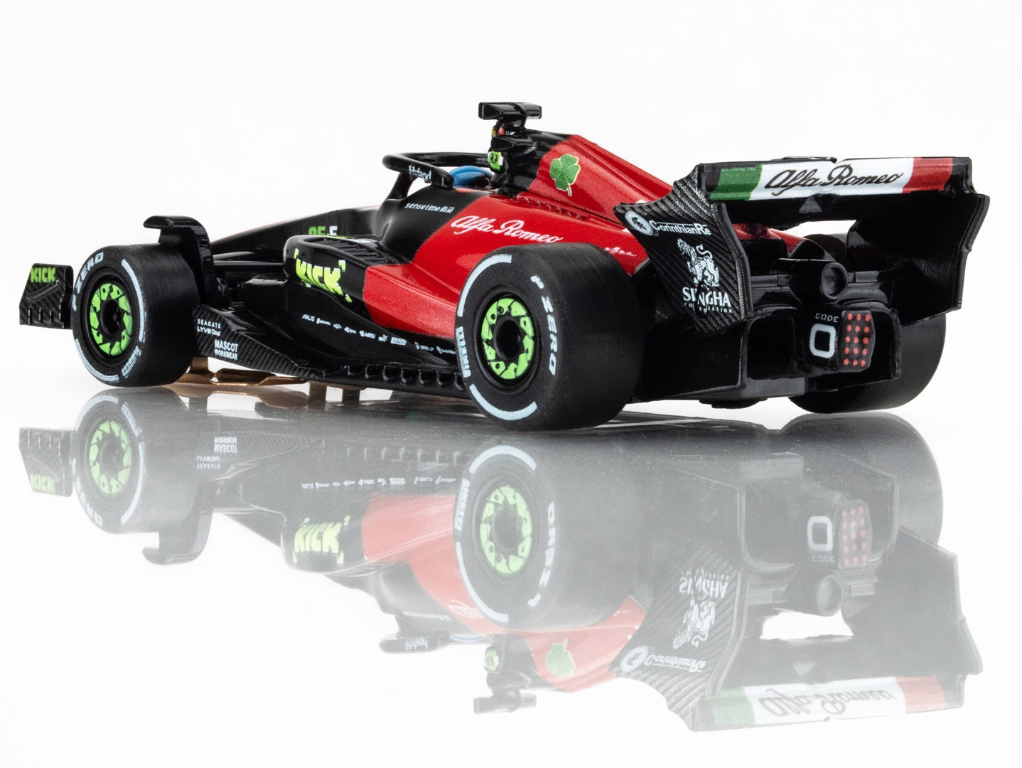 AFX Mega G+ 22081 Alfa Romeo F1 Spa 2023  - HO Scale Slot Car