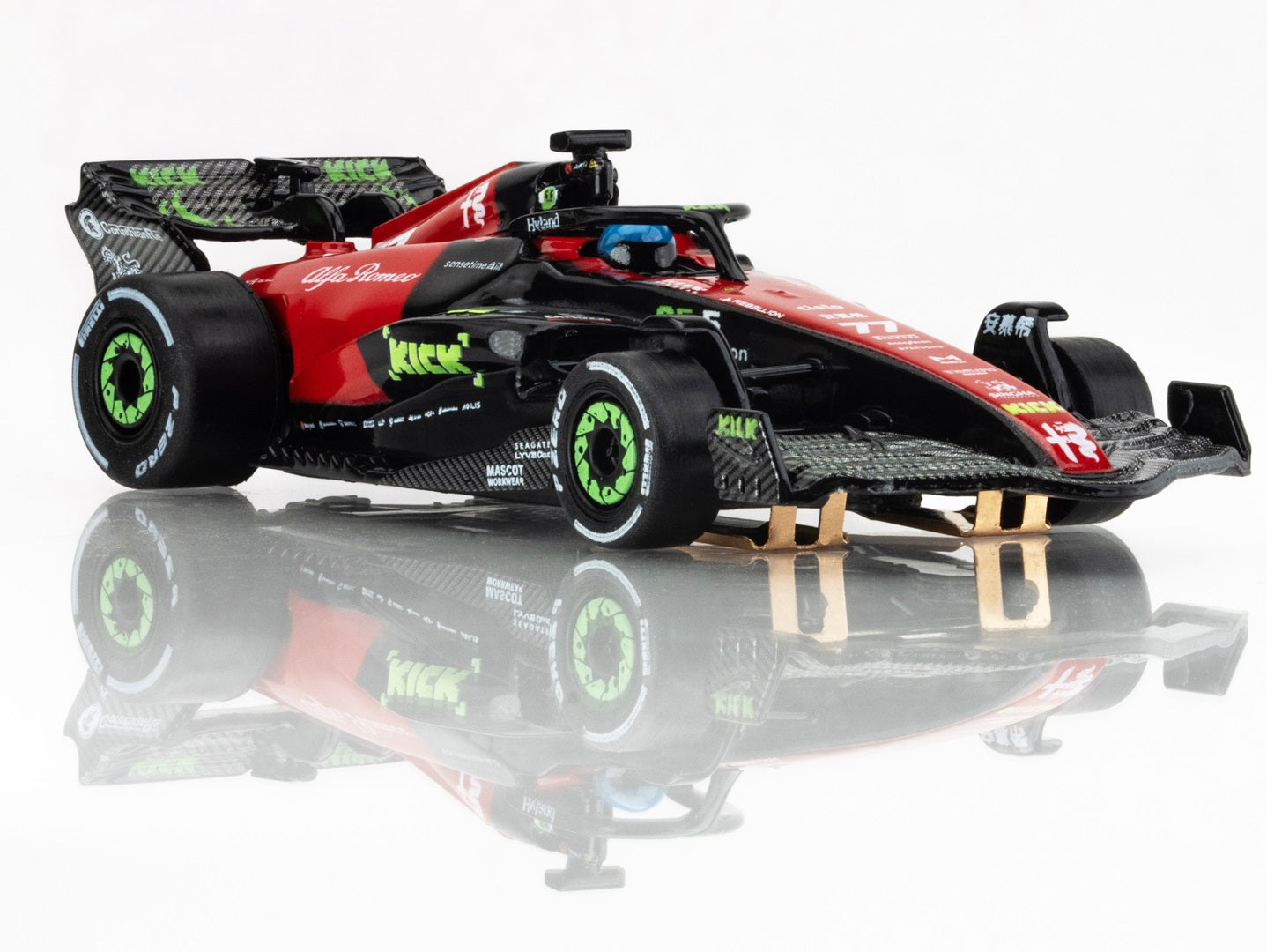 AFX Mega G+ 22081 Alfa Romeo F1 Spa 2023  - HO Scale Slot Car