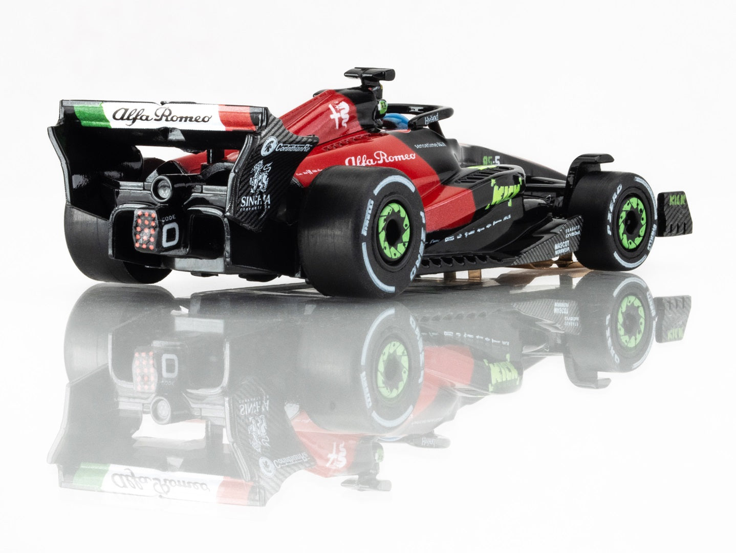 AFX Mega G+ 22081 Alfa Romeo F1 Spa 2023  - HO Scale Slot Car