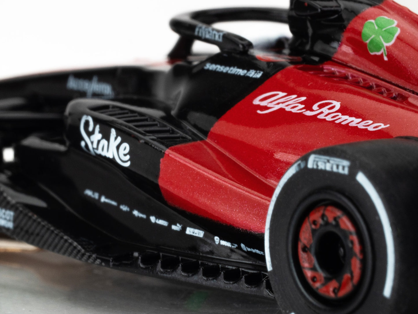 AFX Mega G+ 22083 Alfa Romeo F1 FY-77 2023  - HO Scale Slot Car