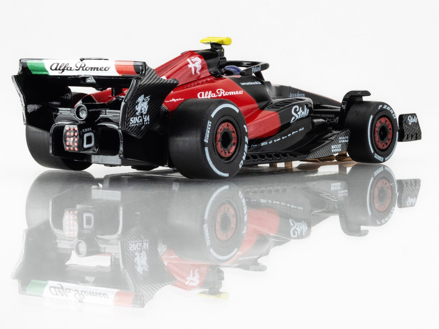 AFX Mega G+ 22084 Alfa Romeo F1 FY-24 2023  - HO Scale Slot Car