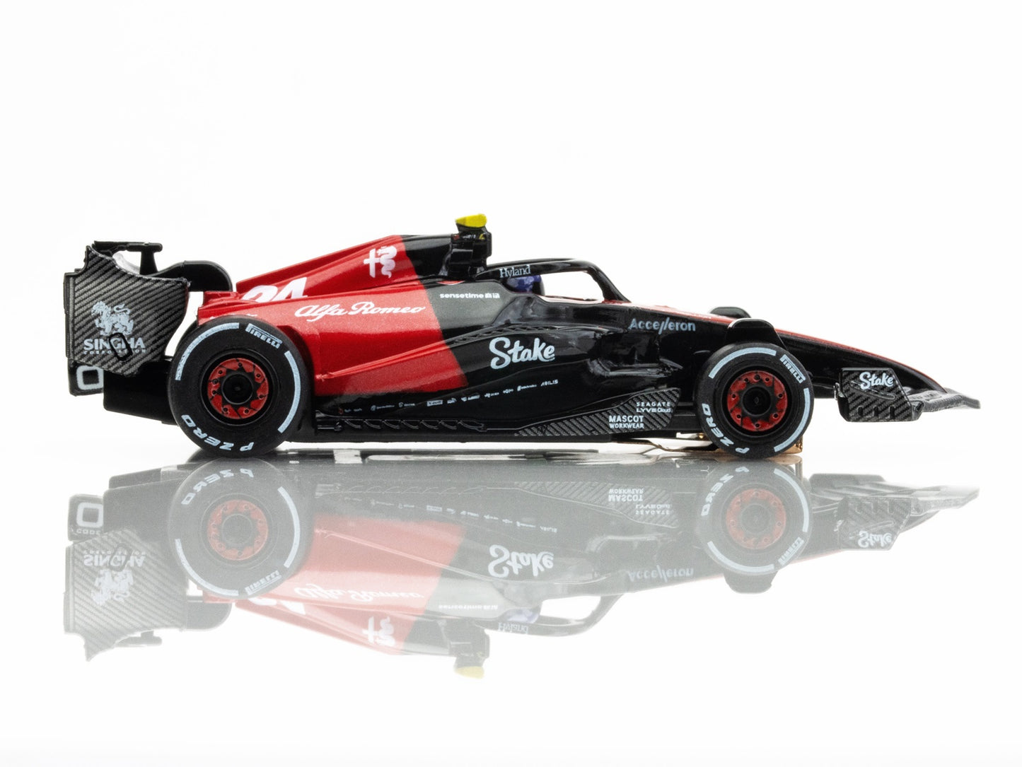 AFX Mega G+ 22084 Alfa Romeo F1 FY-24 2023  - HO Scale Slot Car